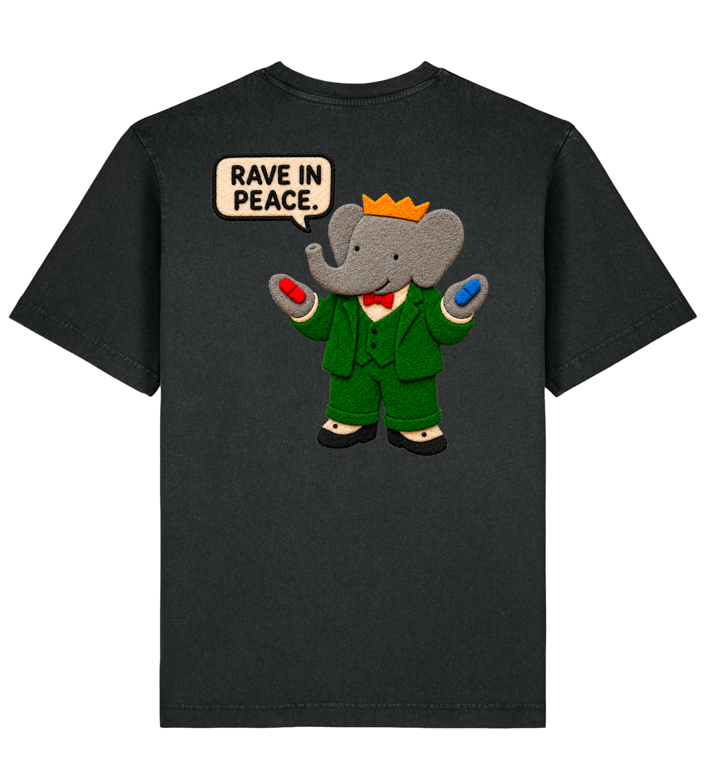 Édition 2 — Rave in Peace - OVERSIZE - 240 GSM
