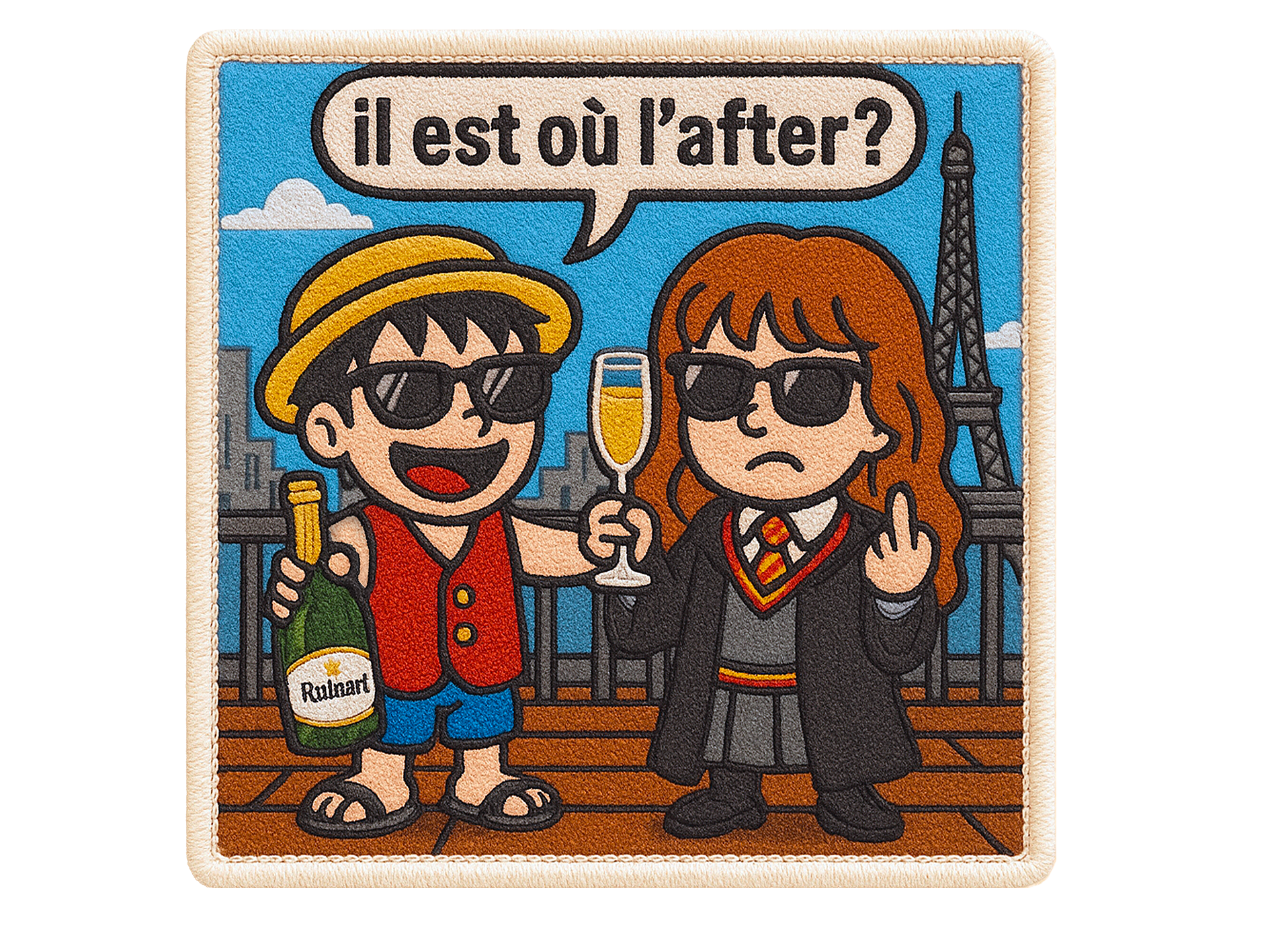 " Il est où l'after ? "  /  T-shirt Oversize